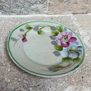 Vintage Tea Flower Plate